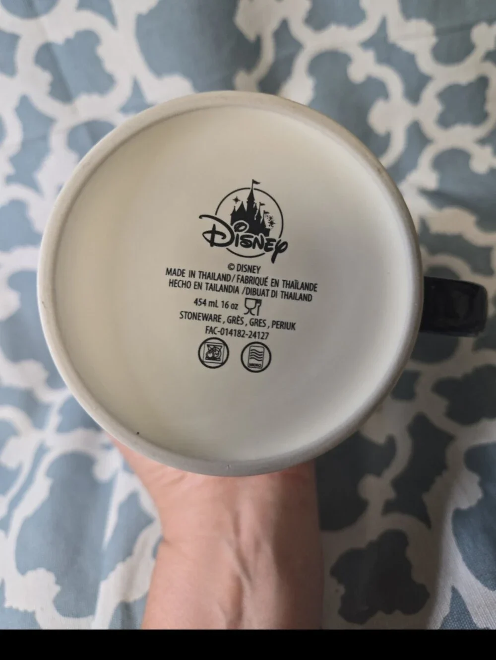 Disney Coffee Mug - Fantasyland Castle Flowers
